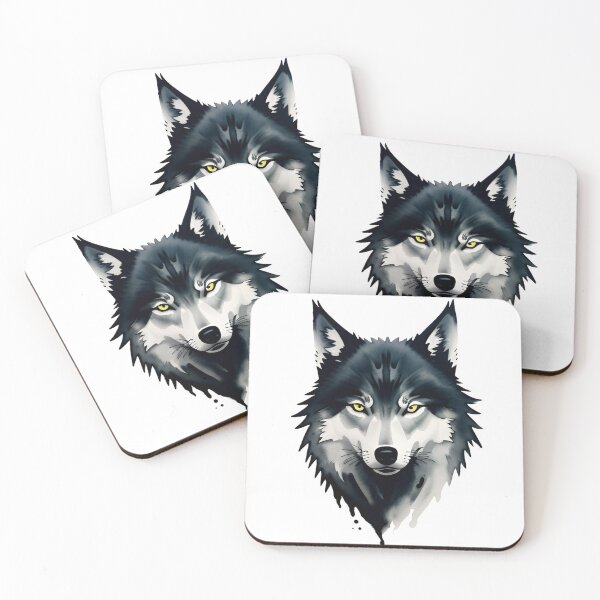 Item preview, Black wolf designed and sold by fulldreams.
