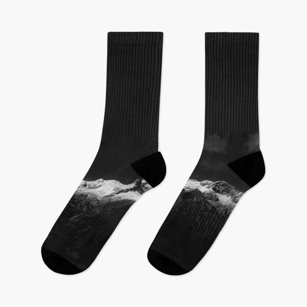 Item preview, Majestic mountain Triglav in black and white designed and sold by Patrik Lovrin.