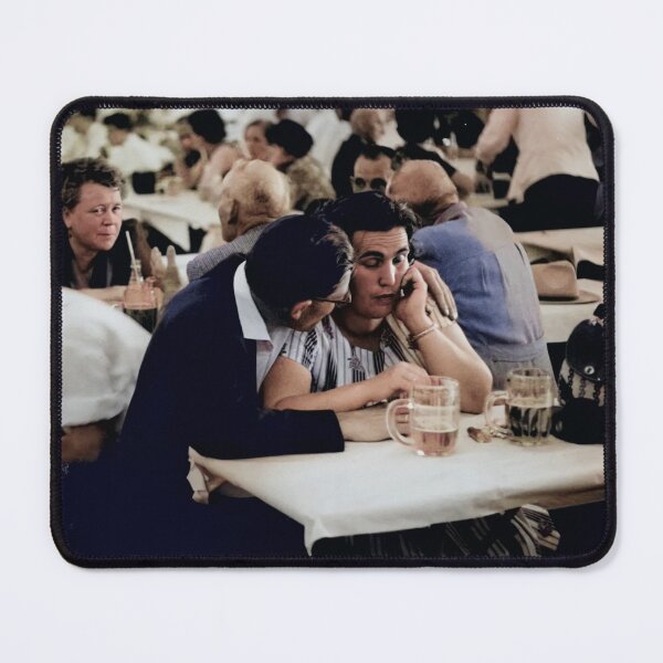Item preview, Colorized Darmstadt Beer Garden designed and sold by JerryFrank.