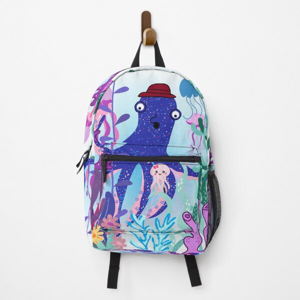 Item preview, The Story of the Sea,octopus, jellyfish, coral reefs, seaweed designed and sold by zzzozzo.