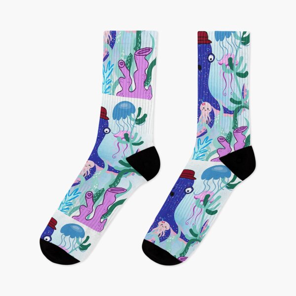 Item preview, The Story of the Sea,octopus, jellyfish, coral reefs, seaweed designed and sold by zzzozzo.