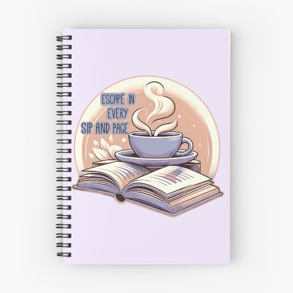 Item preview, Coffee and Reading addiction. Funny coffee and reading quote.  designed and sold by Unitepeople.