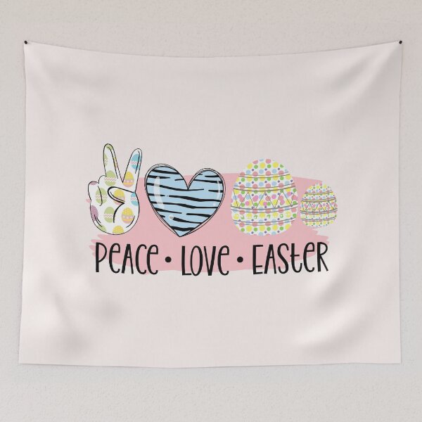 Item preview, Peace-Love-Easter designed and sold by Compass and a Camera.
