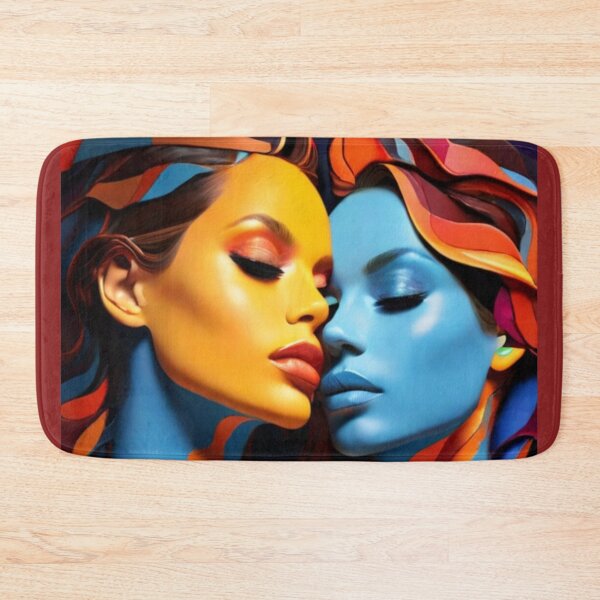 Item preview, Romantic Vibes: Lesbian Art Prints to Set the Mood designed and sold by AdesignTEE.