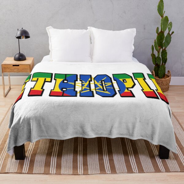 Item preview, Ethiopia Country Flag Typography designed and sold by TravelWish.