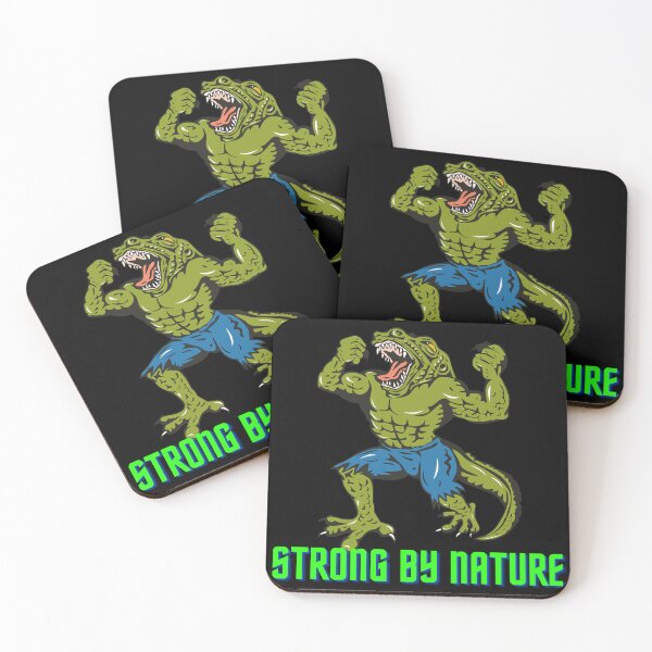 Item preview, Strong by Nature - Muscle Crocodile designed and sold by nal-projects.