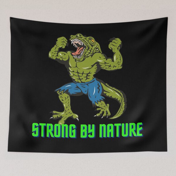 Item preview, Strong by Nature - Muscle Crocodile designed and sold by nal-projects.