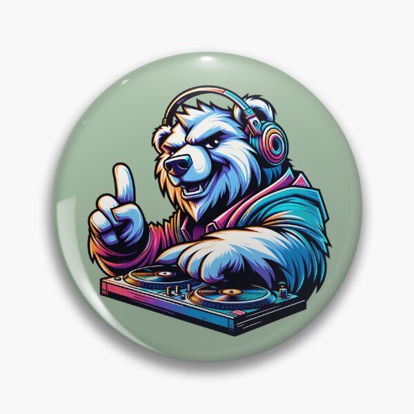 Artikelvorschau, DJ Bear Beats Streetwear Shirt entworfen und verkauft von Kwanbaba21.