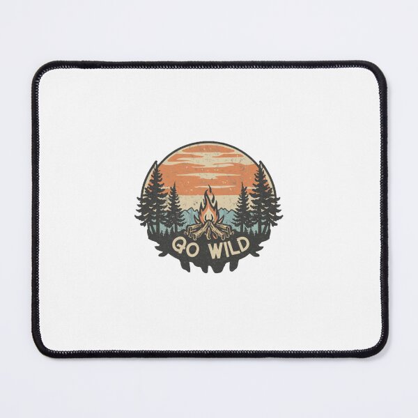 Item preview, Wilderness Beckons - Go Wild Campfire and Forest designed and sold by Daniel Haddad.