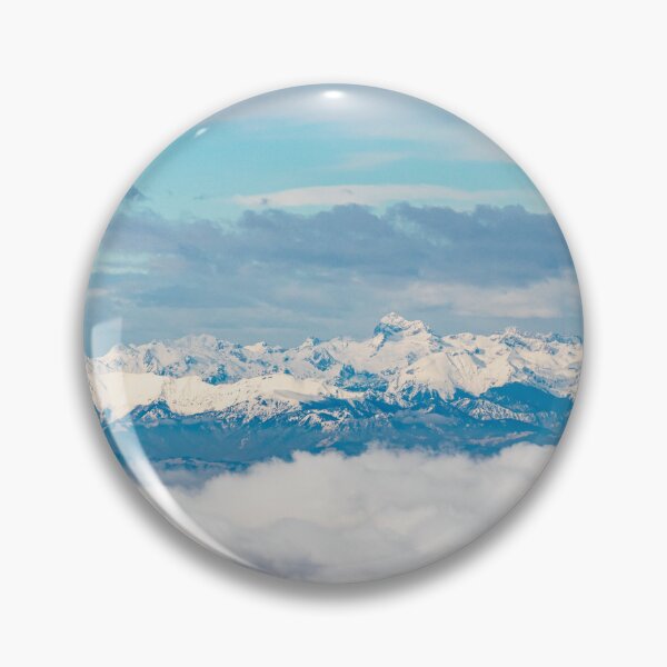 Item preview, Clouds and snowy mountain Triglav designed and sold by Patrik Lovrin.