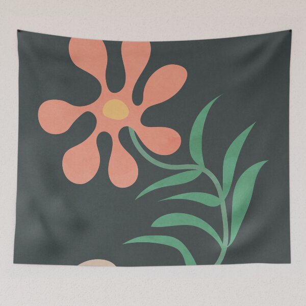 Item preview, Contemporary Floral Garden Design 2 designed and sold by technicolorable_art.