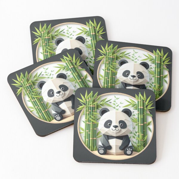 Item preview, Little panda in the bamboo designed and sold by Theudric.