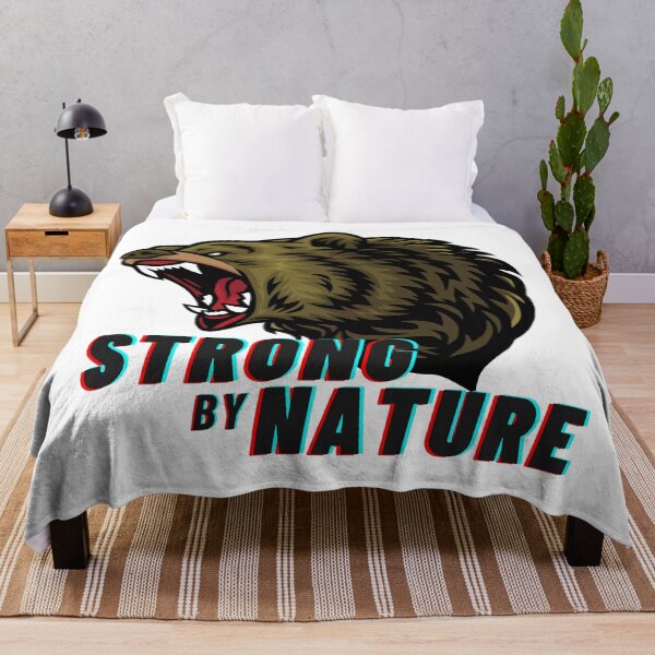 Item preview, Strong by Nature - Brown Bear Roar designed and sold by nal-projects.