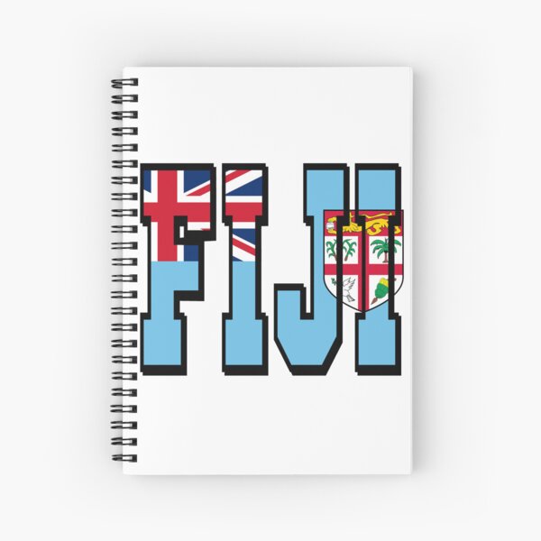 Item preview, Fiji Country Flag Typography designed and sold by TravelWish.