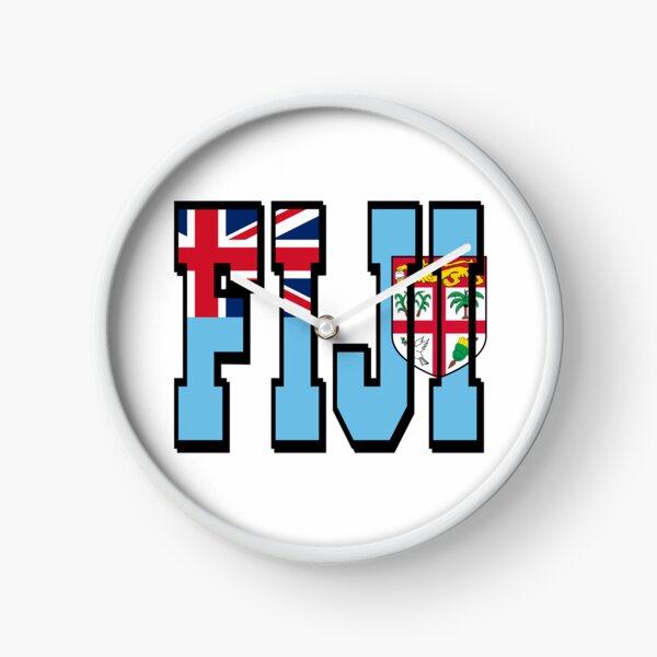 Artikel-Vorschau von Typografie der Fidschi-Landesflagge, designt und verkauft von TravelWish.