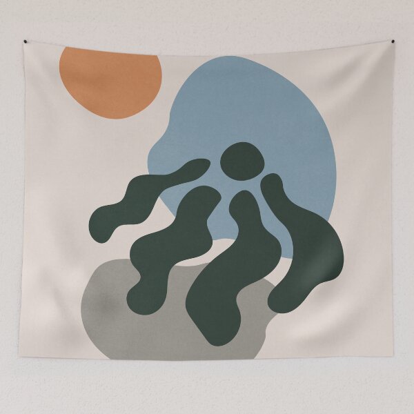 Item preview, Minimalism Floral Abstraction designed and sold by technicolorable_art.