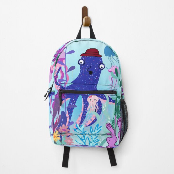 Item preview, The Story of the Sea,octopus, jellyfish, coral reefs, seaweed designed and sold by zzzozzo.
