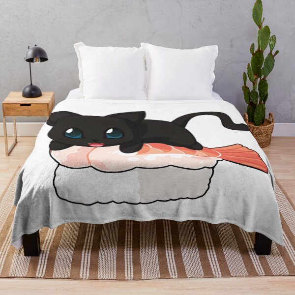 Item preview, Black Cat Shrimp Sushi designed and sold by myanko.