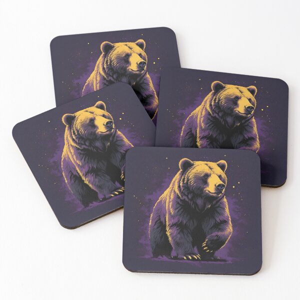 Item preview, Starry Night Bear designed and sold by PolygonPinnacle.