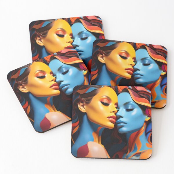 Item preview, Romantic Vibes: Lesbian Art Prints to Set the Mood designed and sold by AdesignTEE.