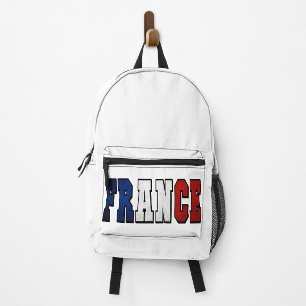 Item preview, France Country Flag Typography designed and sold by TravelWish.