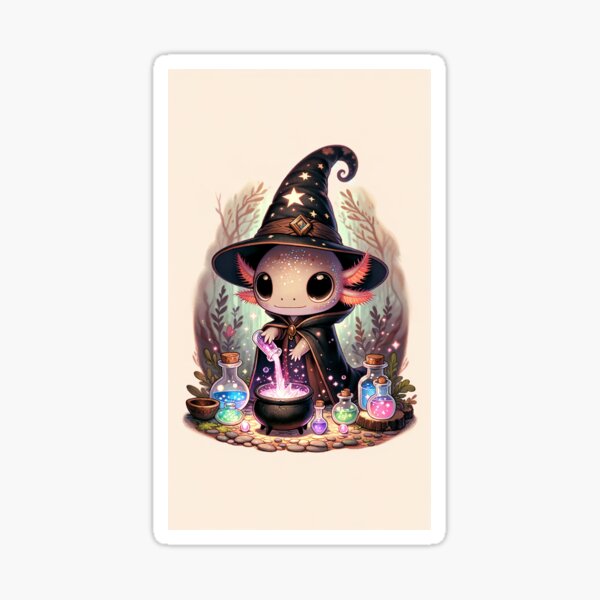Item preview, Spellsolotl designed and sold by DreamAlongArt.