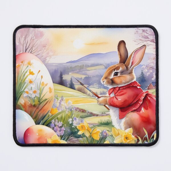 Item preview, Easter bunny and Easter egg designed and sold by M-Y-A-R-T-.