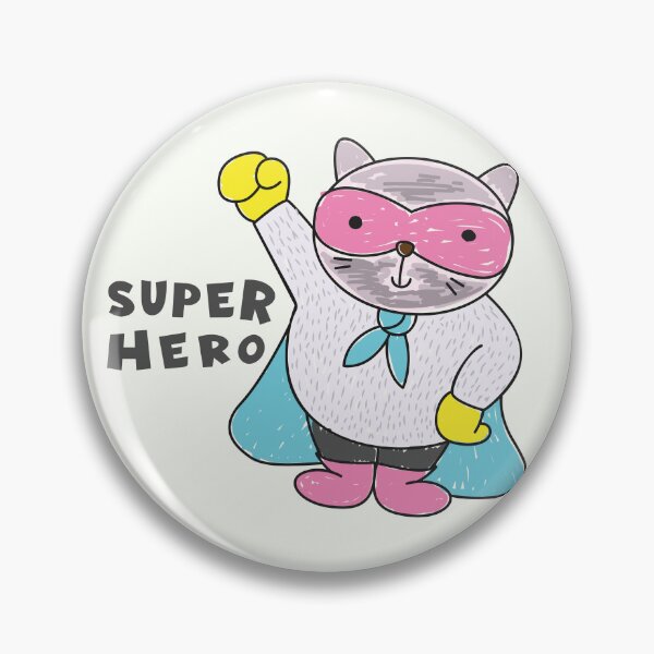 Item preview, Superhero Cat Cartoon Illustratio designed and sold by RuyaFab.