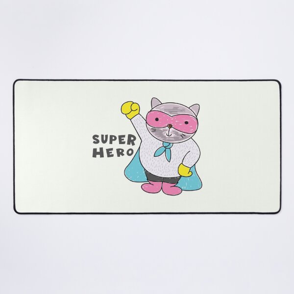 Item preview, Superhero Cat Cartoon Illustratio designed and sold by RuyaFab.