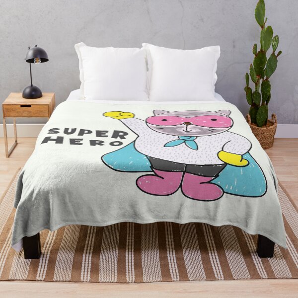 Item preview, Superhero Cat Cartoon Illustratio designed and sold by RuyaFab.