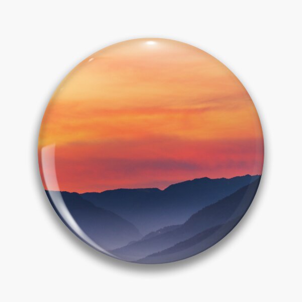 Item preview, Burning sunset and fog in valley designed and sold by Patrik Lovrin.
