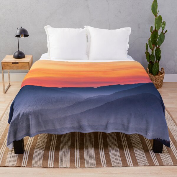 Item preview, Burning sunset and fog in valley designed and sold by Patrik Lovrin.