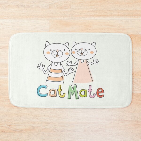 Item preview, Friendly Feline Duo "Cat Mate" Artwork designed and sold by RuyaFab.