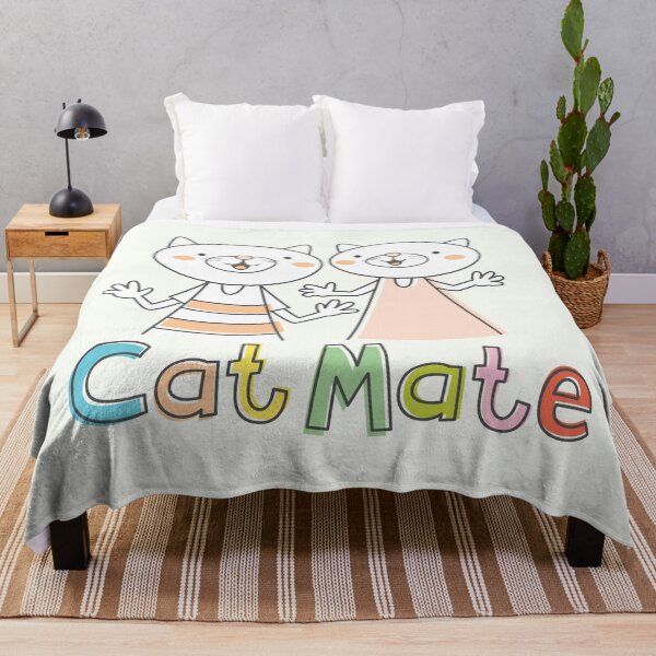 Item preview, Friendly Feline Duo "Cat Mate" Artwork designed and sold by RuyaFab.