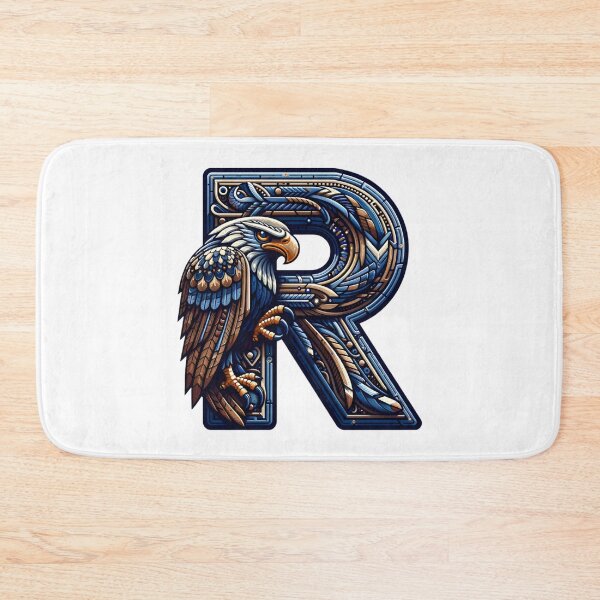 Item preview, Eagle and the letter R - Fantasy designed and sold by Fenay Designs.