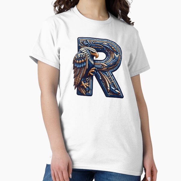 Item preview, Eagle and the letter R - Fantasy designed and sold by Fenay Designs.
