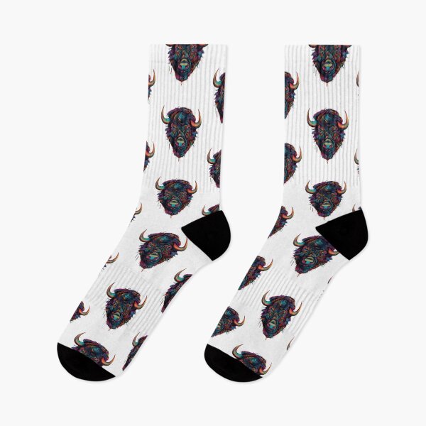 Item preview, Bison pop art designed and sold by Toms Tee.