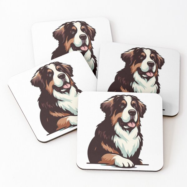 Item preview, Vector illustration of a Saint Bernard dog designed and sold by Laura  Cabello.