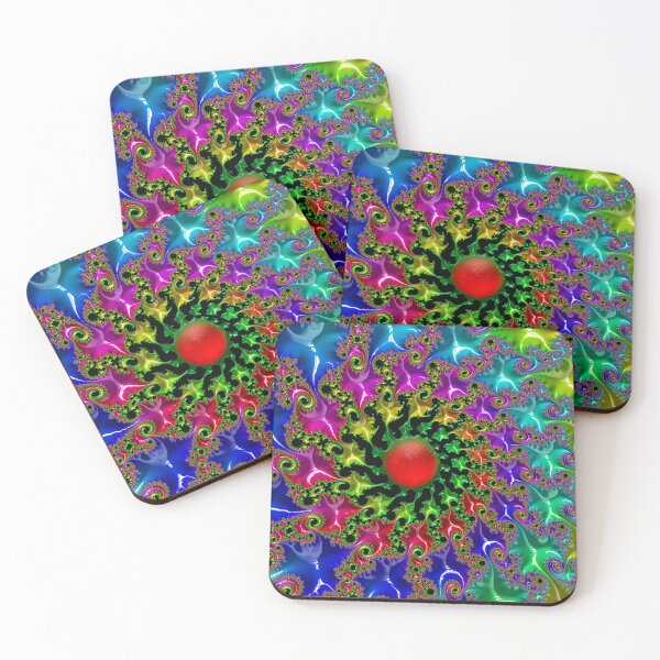 Item preview, Colorful fractal abstract  designed and sold by Photopat.