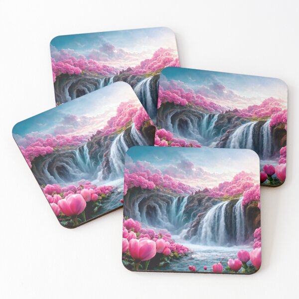 Item preview, The land of pink tulips designed and sold by M-Y-A-R-T-.