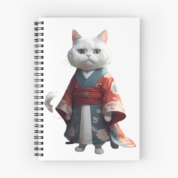 Item preview, Ghostly Feline in Studio Ghibli-esque Attire designed and sold by Zivoo.
