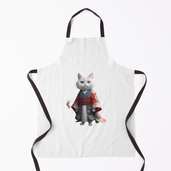 Item preview, Ghostly Feline in Studio Ghibli-esque Attire designed and sold by Zivoo.