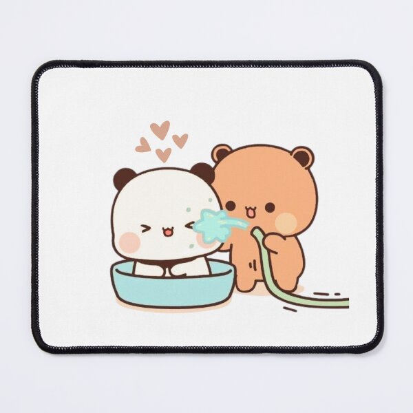 Item preview, bubu dudu dancing in love shower designed and sold by kristyglas-art.