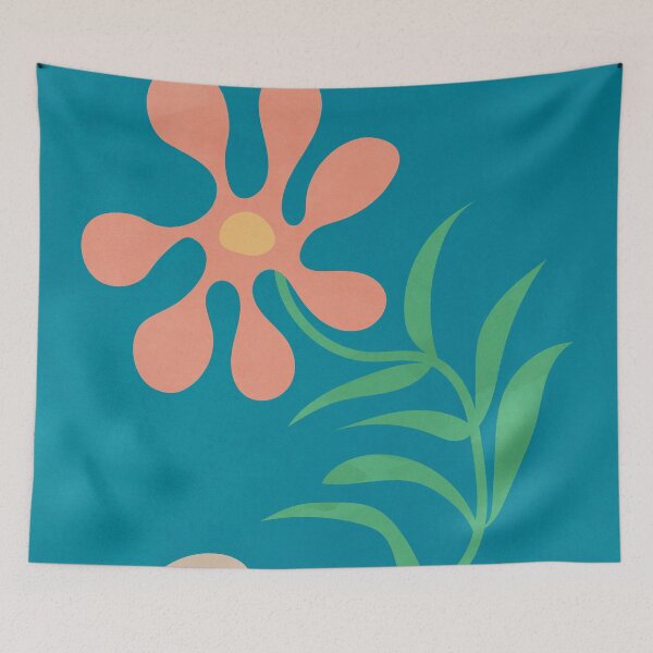 Item preview, Contemporary Floral Garden Design designed and sold by technicolorable_art.