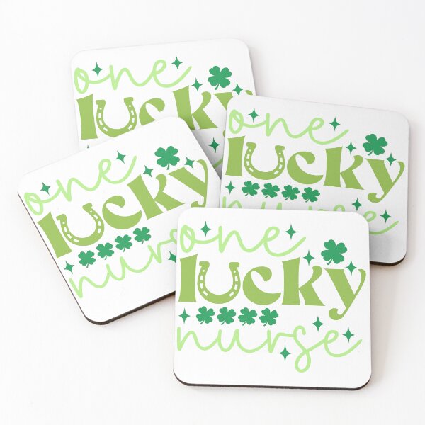 Item preview, One Lucky Nurse ,Lucky Shamrock,St Patricks Day designed and sold by BotunPeony.