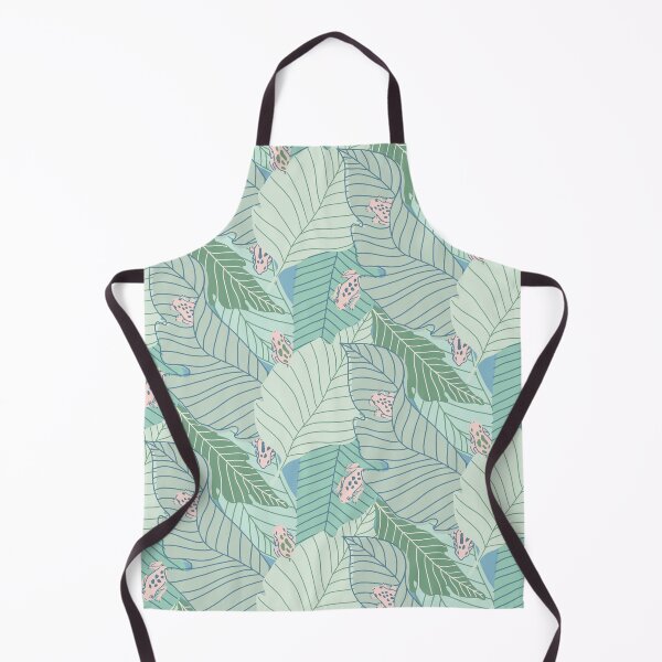 Item preview, Frog Seafoam Tropical Oasis designed and sold by latheandquill.