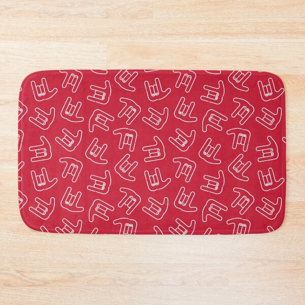Item preview, I love you ! - ASL - red designed and sold by littlearrow.