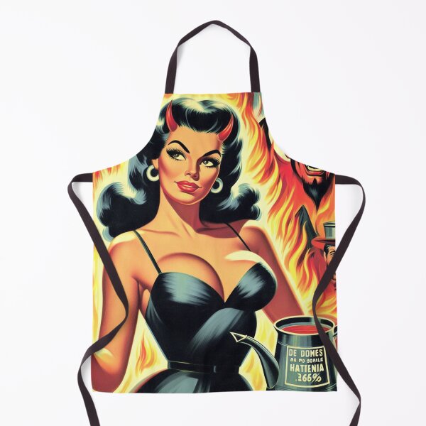 Item preview, Retro Devil Woman designed and sold by PulpVintage.