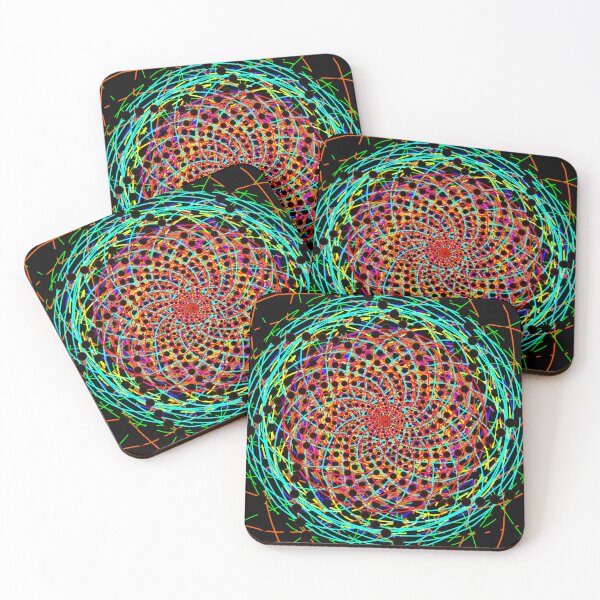 Item preview, unique spiral design bright colours designed and sold by Baxby-Art.
