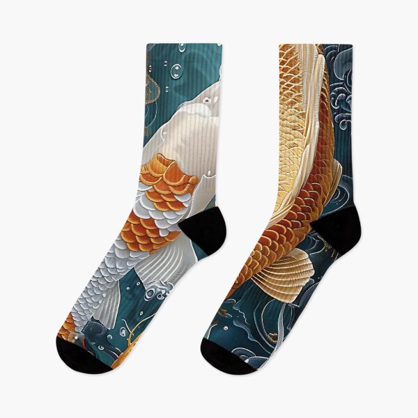 Item preview, Koi Fish in Pond designed and sold by FrostyFrisby.